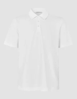 Evolve Pique Polo White