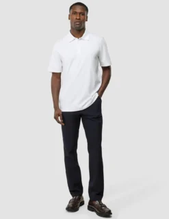 Evolve Pique Polo White