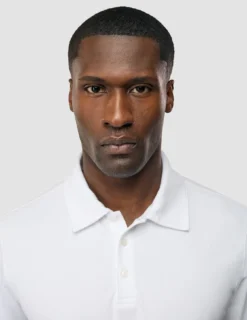 Evolve Pique Polo White