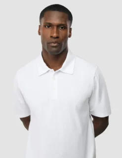 Evolve Pique Polo White