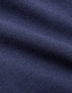 Fine Knit Cardigan Navy