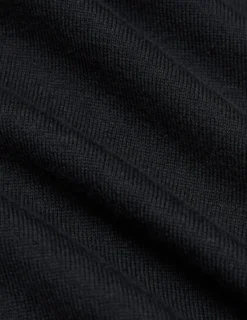 Fine Knit Crewneck Black
