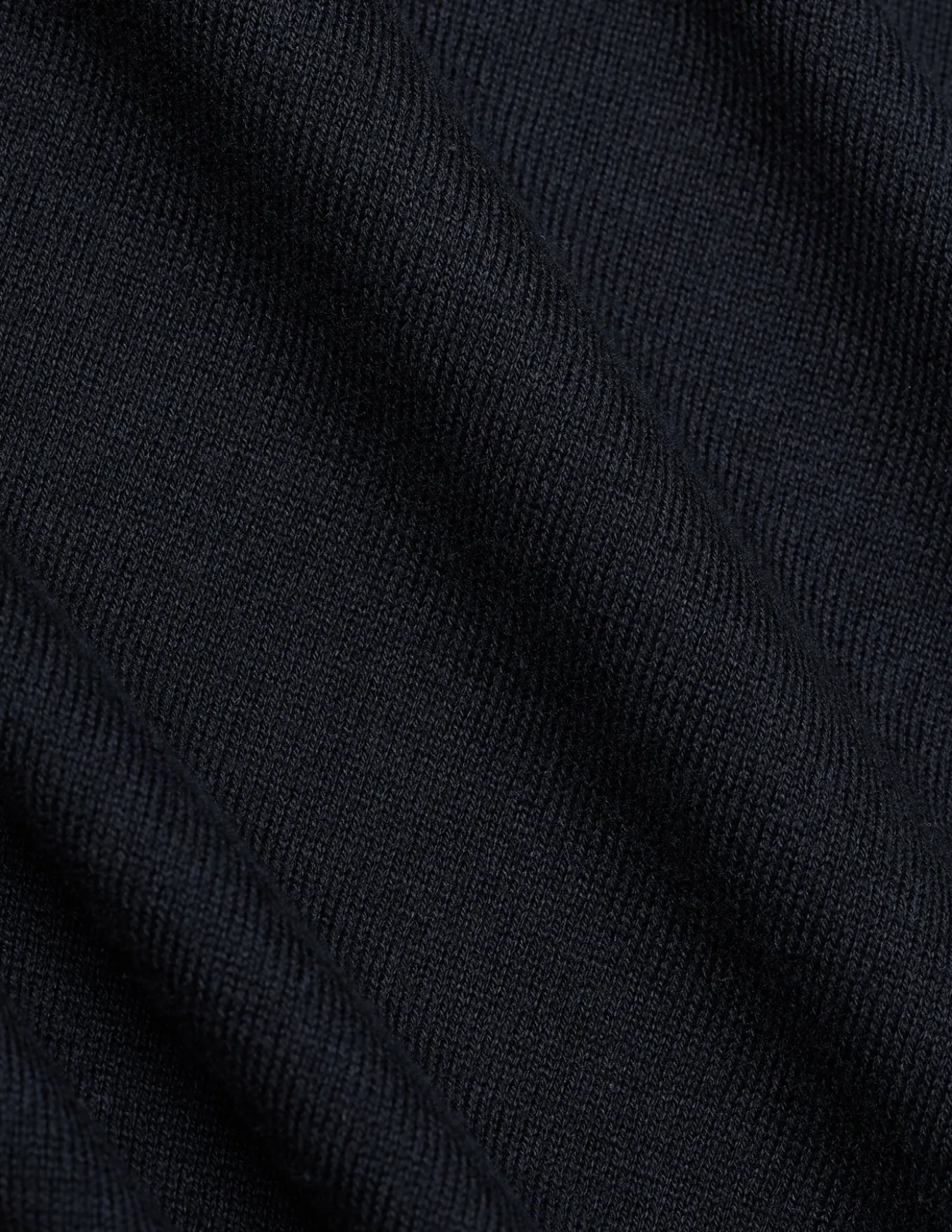 Fine Knit Turtleneck Black