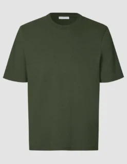 Heavy Box Fit T-shirt Green Night
