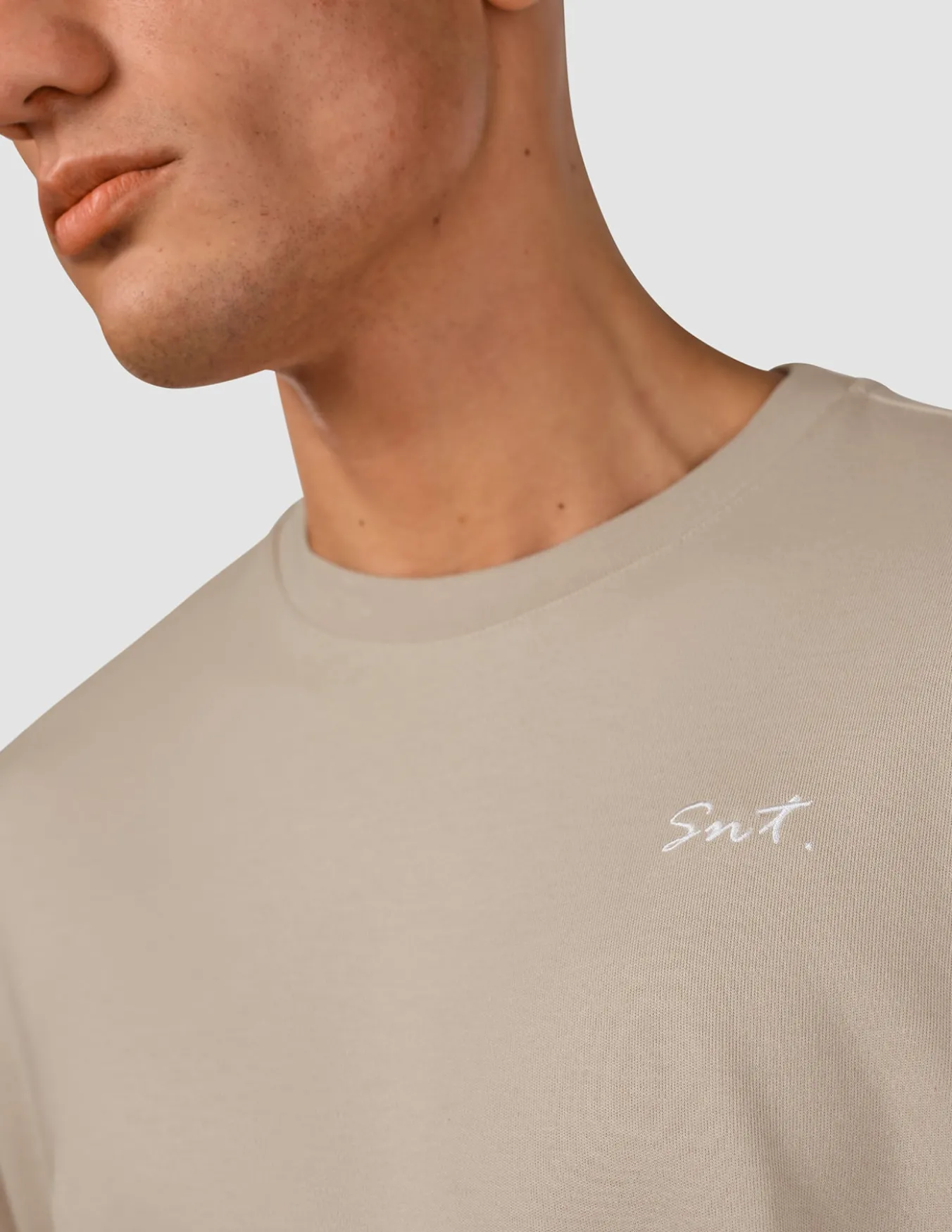 Heavy Box Fit T-shirt Legacy Stone Beige