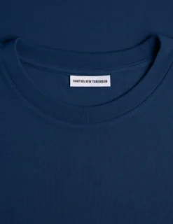 Heavy Box Fit T-shirt Navy