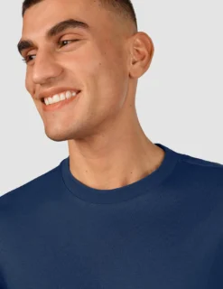 Heavy Box Fit T-shirt Navy