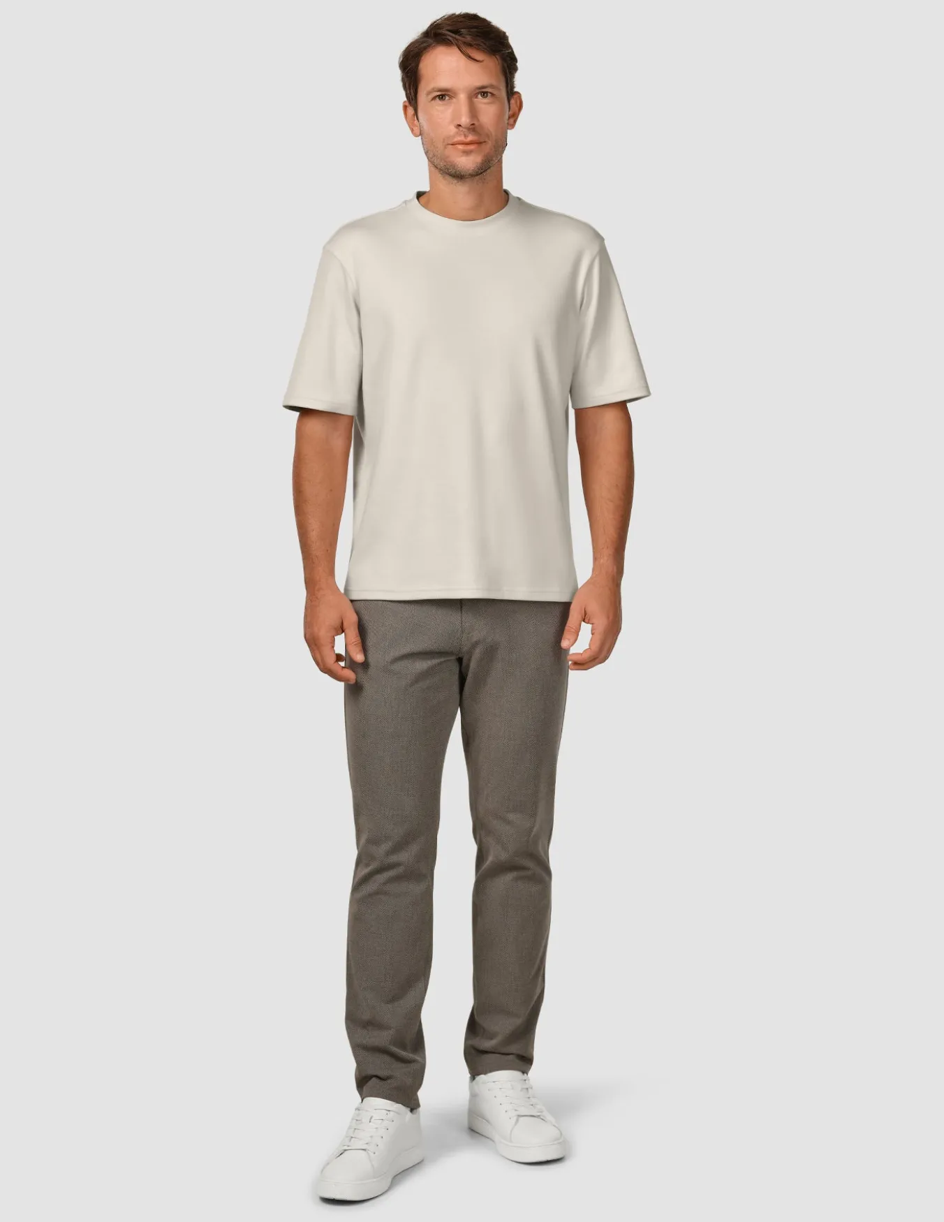 Heavy Box Fit T-shirt Off White