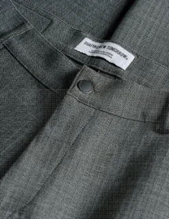 Heavy Edition Pants Regular Grey Herringbone 2.0
