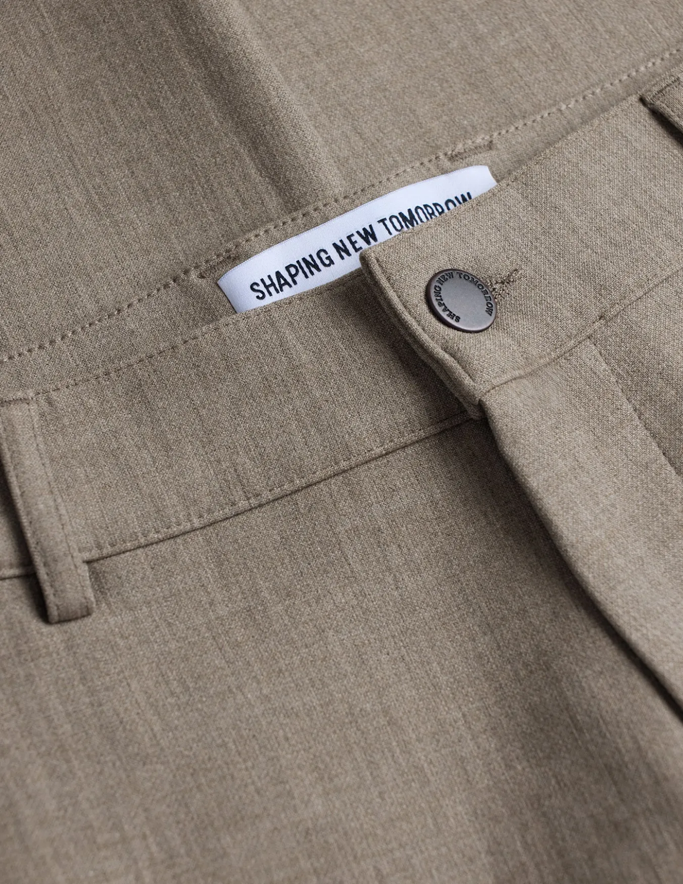 Heavy Edition Pants Regular Khaki Melange 2.0