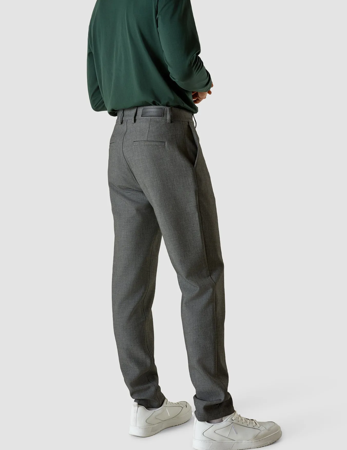 Heavy Edition Pants Slim Dark Grey Melange