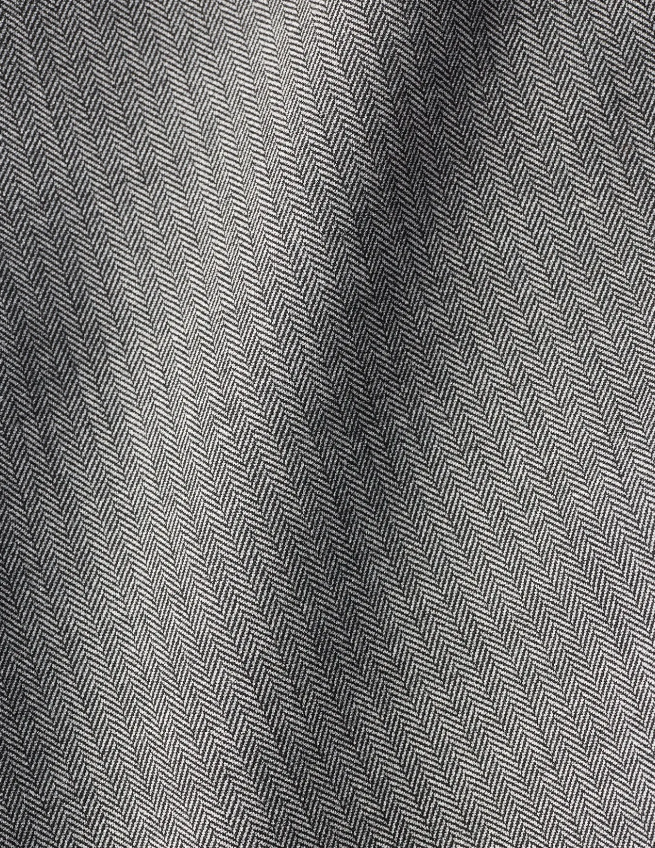 Heavy Edition Pants Slim Grey Herringbone 2.0