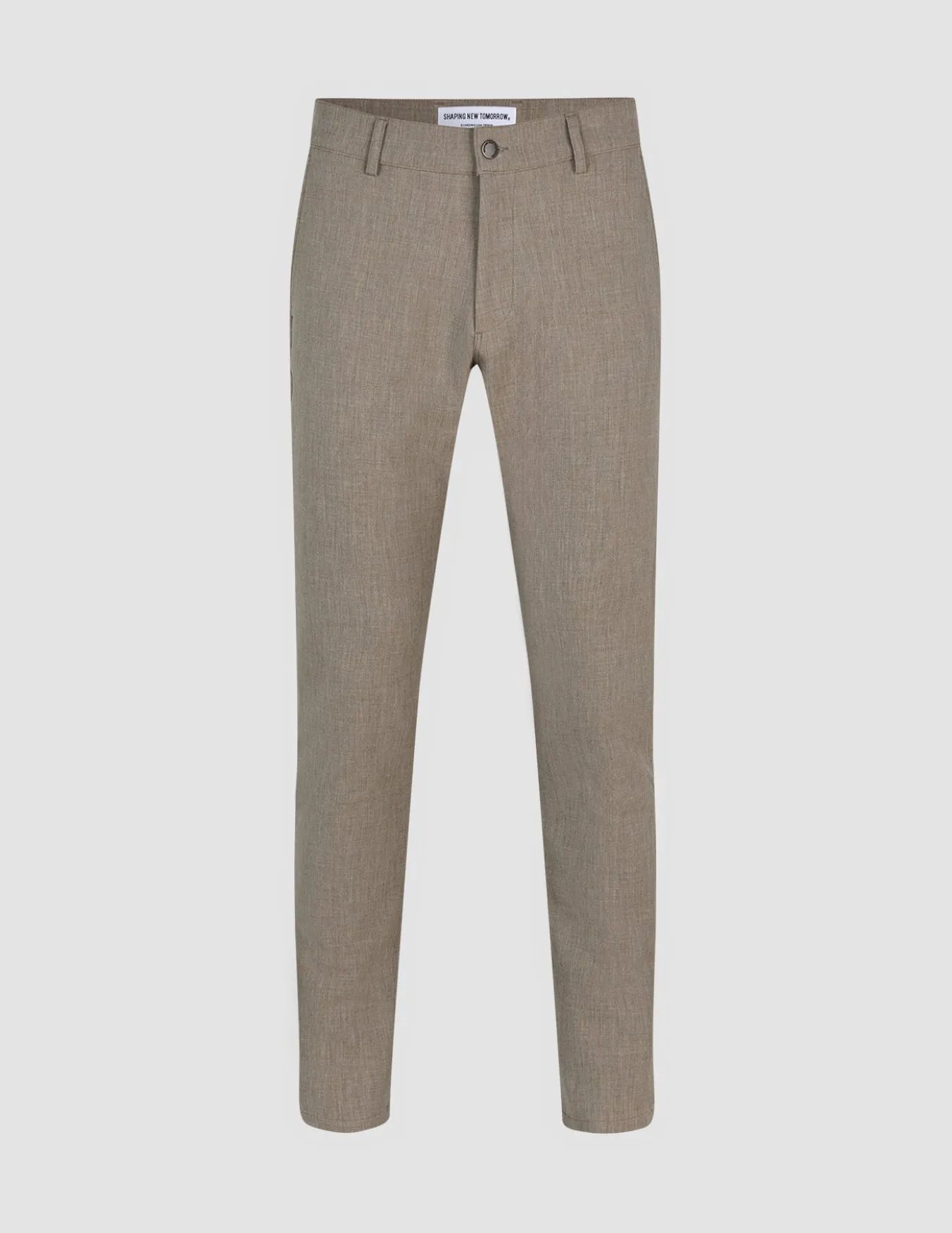 Heavy Edition Pants Slim Khaki Melange 2.0