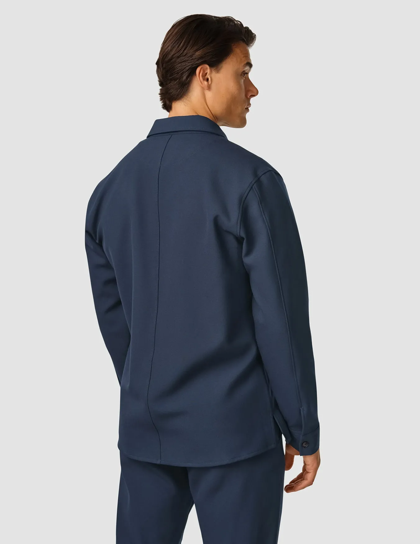 Heavy Edition Transitional Overshirt Dark Navy