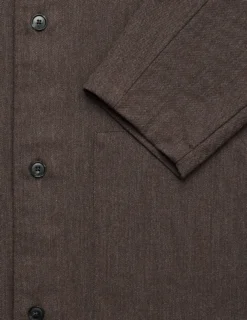 Heritage Overshirt Ash Brown