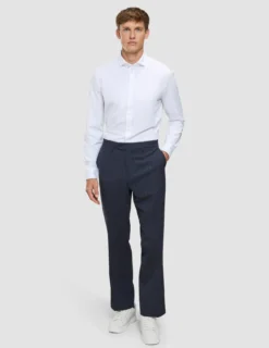 Heritage Pants Relaxed Fit Dark Navy Pinstripe