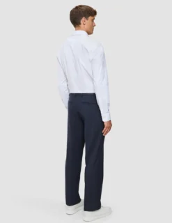 Heritage Pants Relaxed Fit Dark Navy Pinstripe