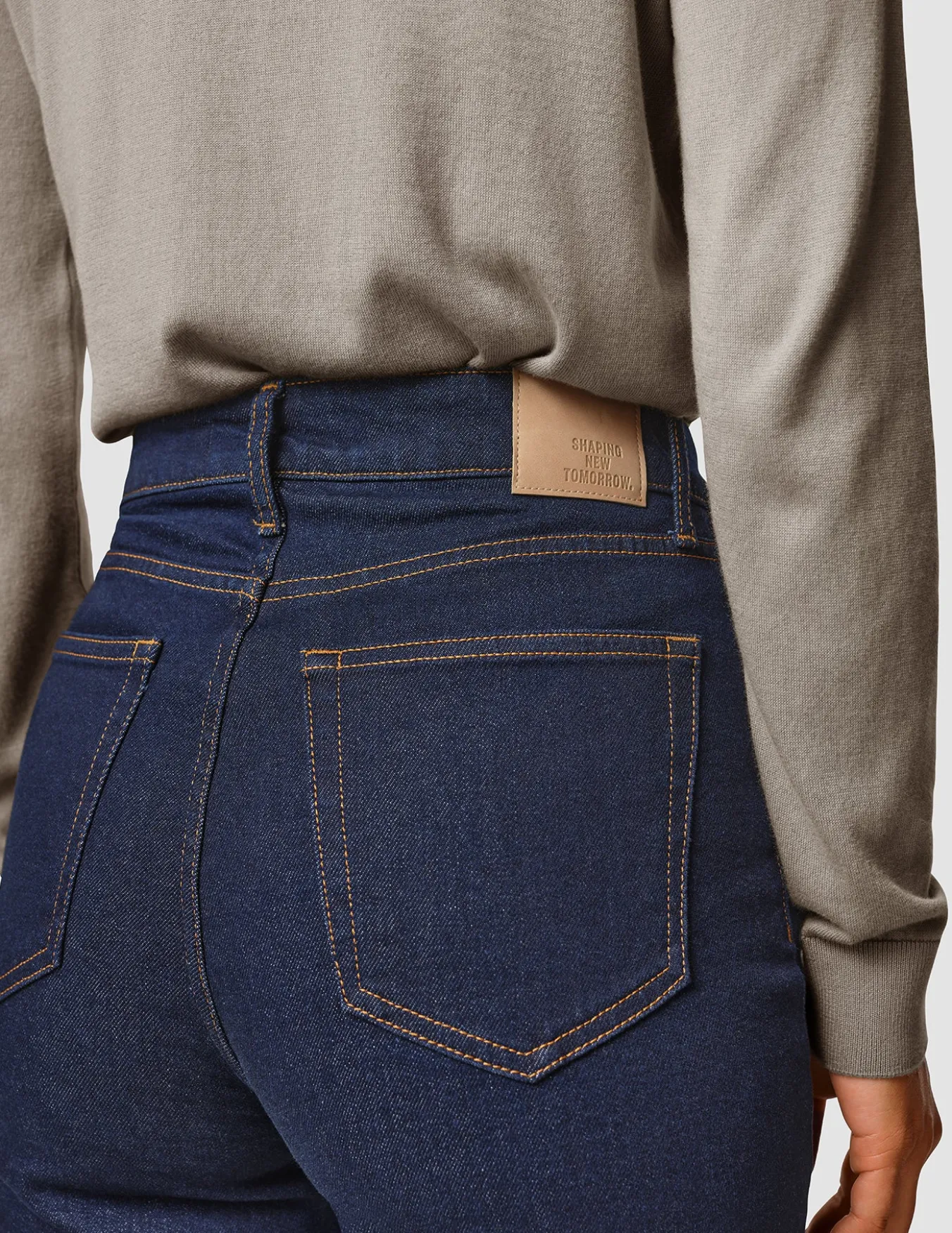 Jeans Straight Fit Dark Blue