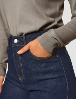 Jeans Straight Fit Dark Blue