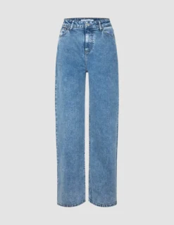 Jeans Straight Snow Blue Wash