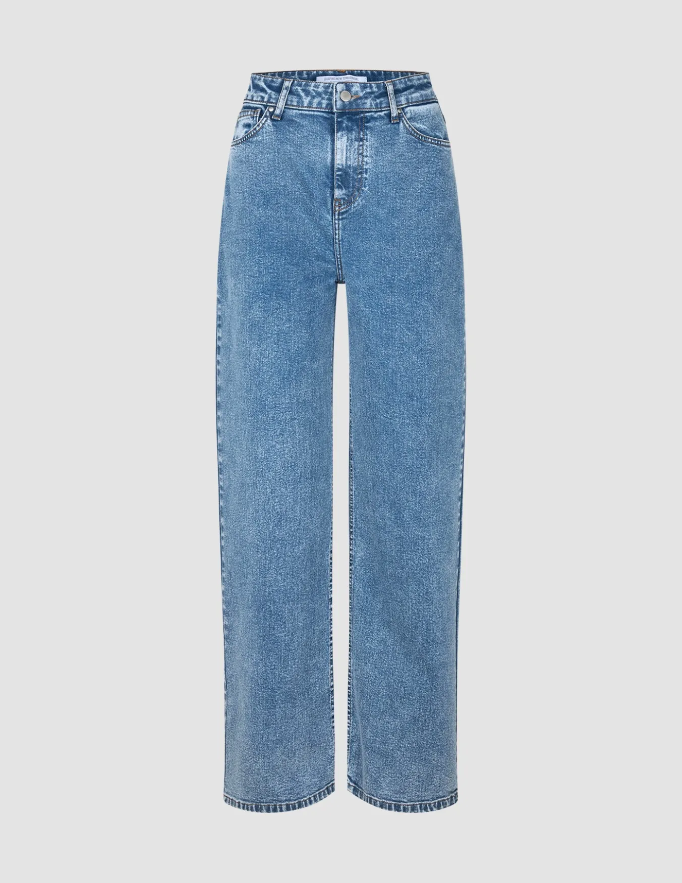 Jeans Straight Snow Blue Wash