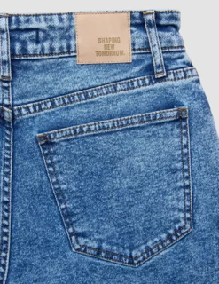 Jeans Straight Snow Blue Wash