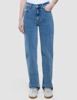 Jeans Straight Snow Blue Wash