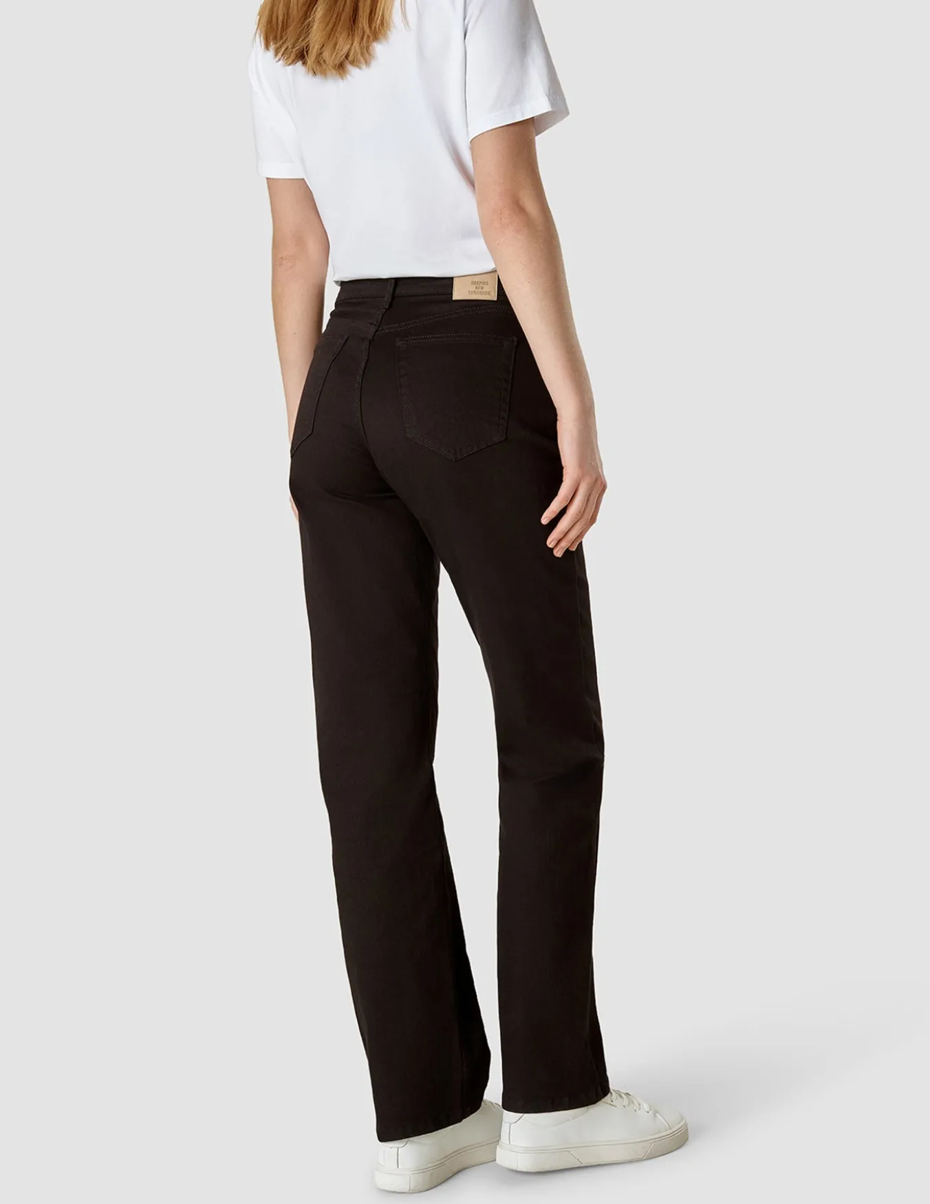 Jeans Straight Stay Black