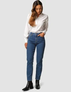 Jeans Tapered Medium Blue