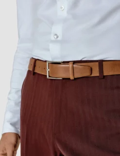 Leather Belt Light Brown