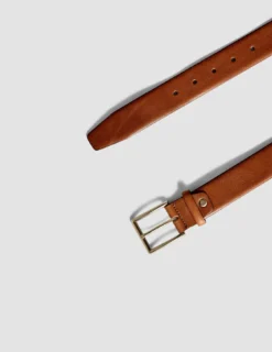 Leather Belt Light Brown