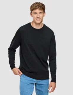 Lightweight Crewneck Black