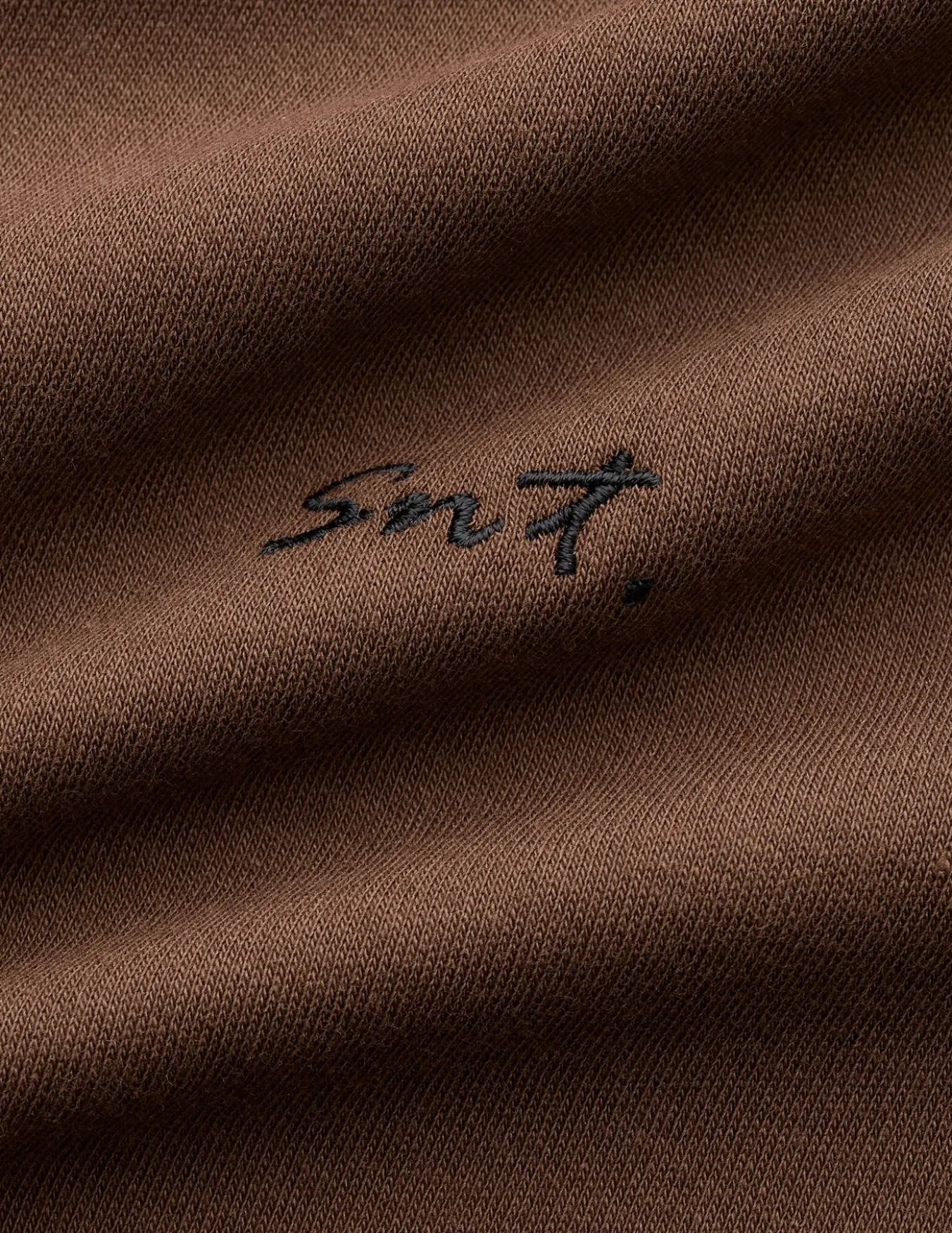 Lightweight Crewneck Saddle Brown