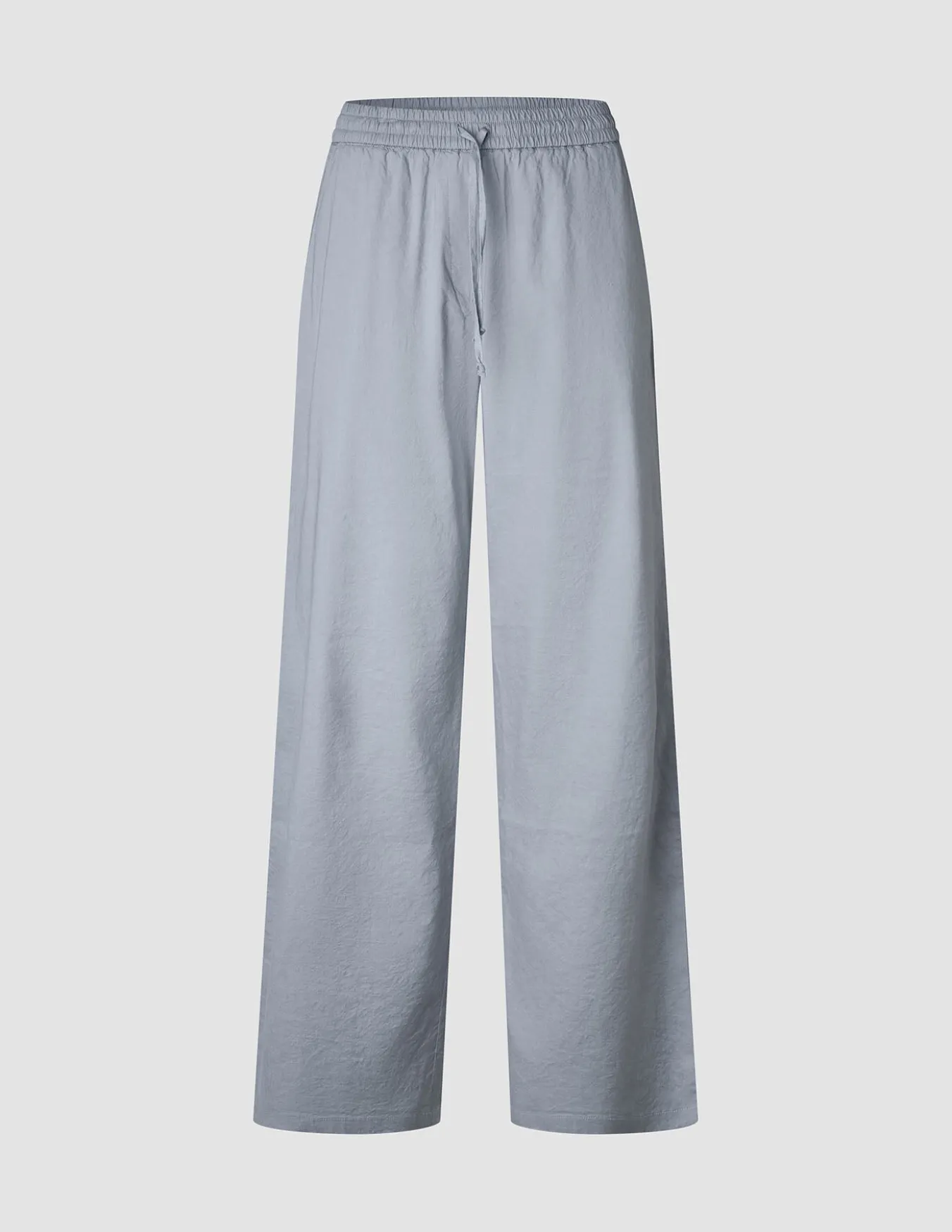 linen set stone grey top relaxed pants