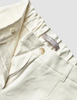 Linen Shorts Off White