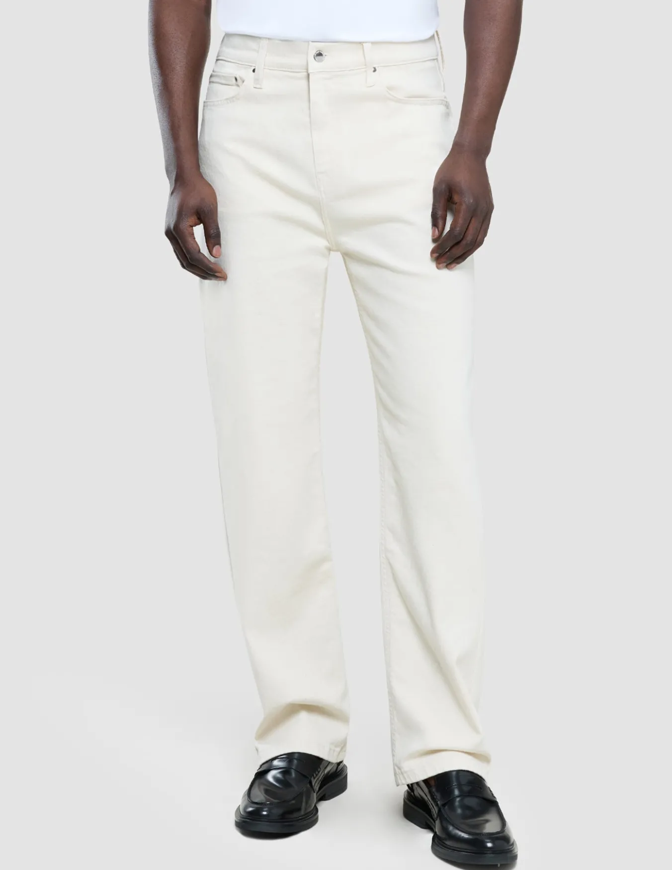 Luca Jeans Relaxed Fit Off White