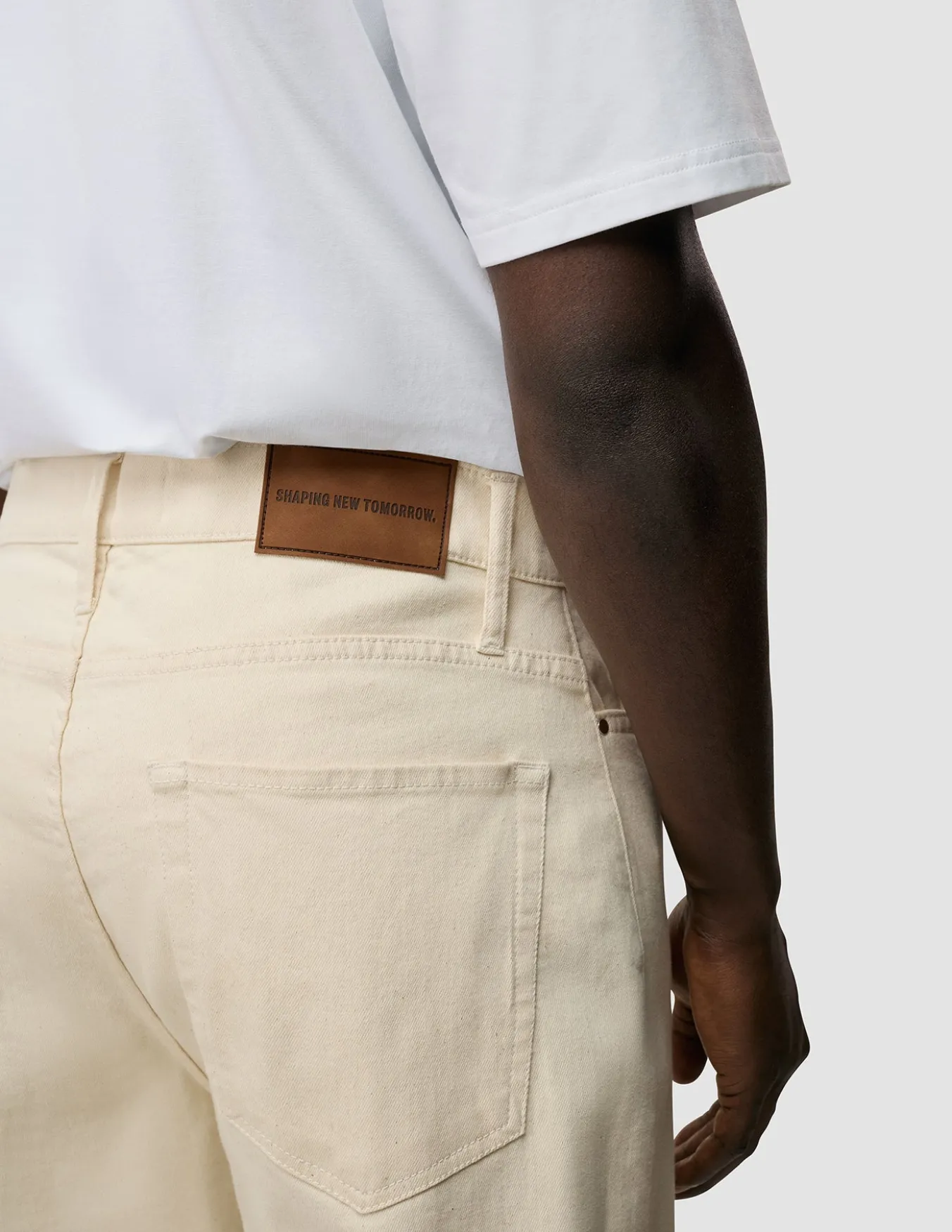 Luca Jeans Relaxed Fit Off White