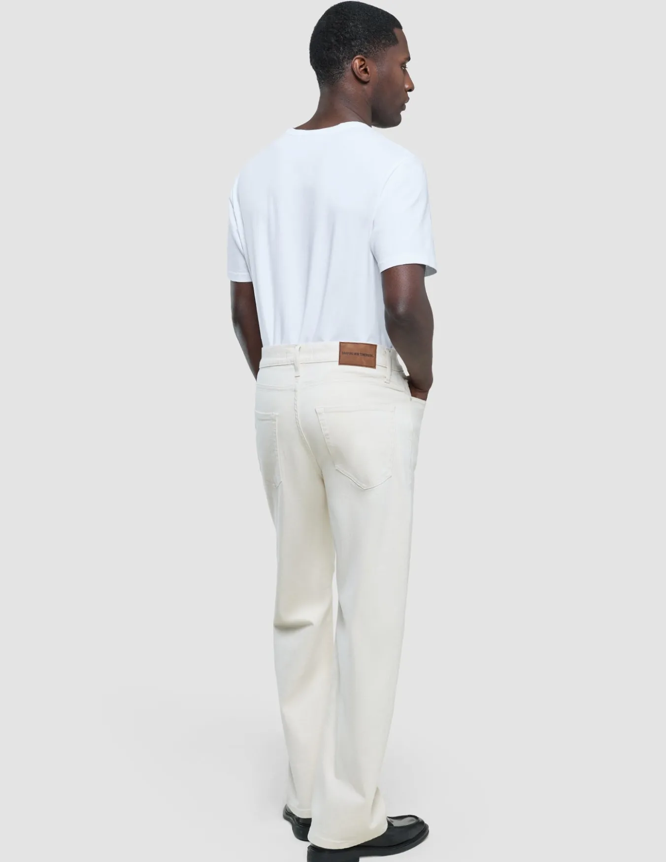 Luca Jeans Relaxed Fit Off White