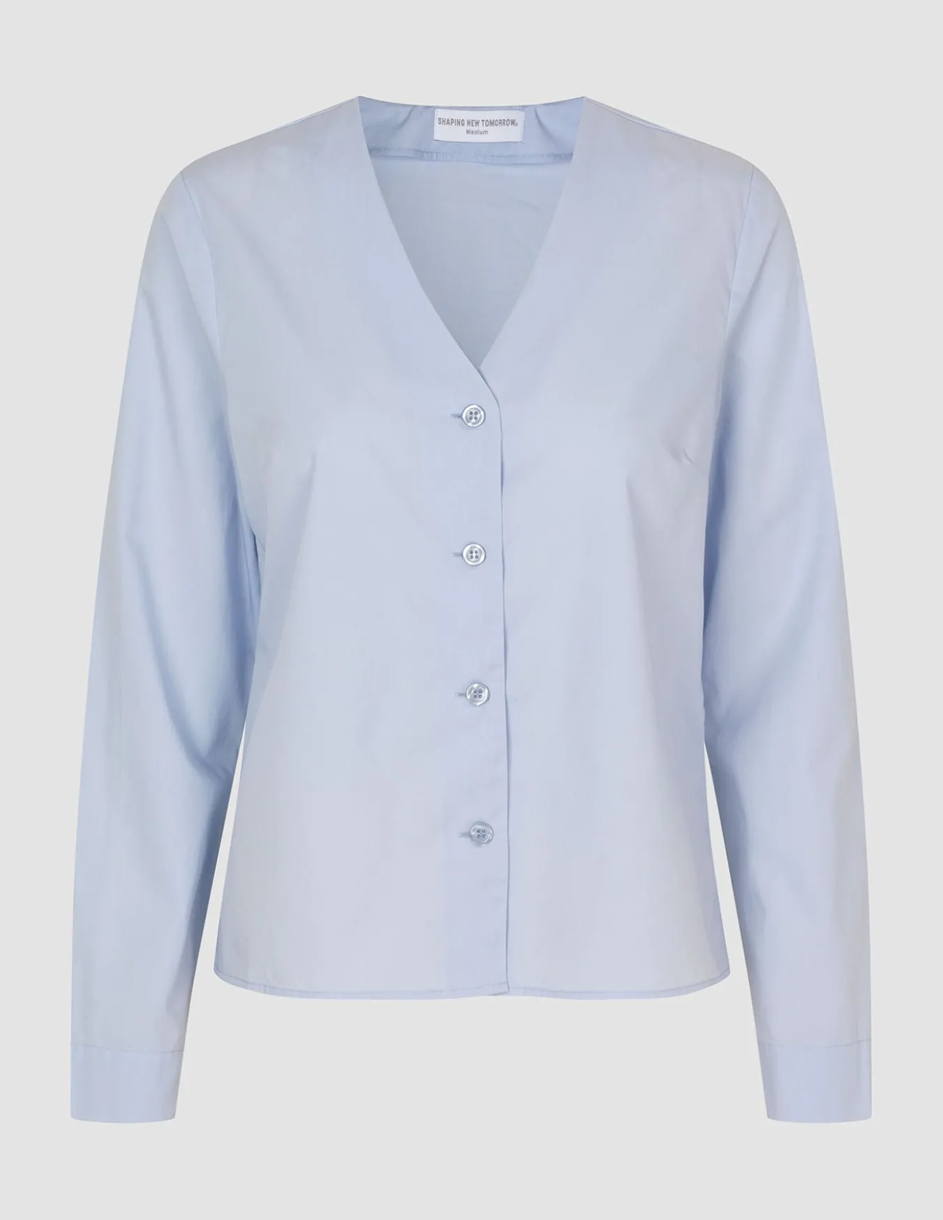 Madison Blouse Powder Blue