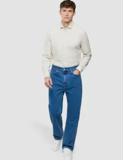 Matteo Jeans Relaxed Fit Mid Blue