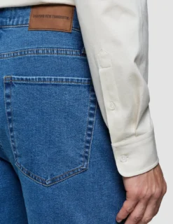 Matteo Jeans Relaxed Fit Mid Blue
