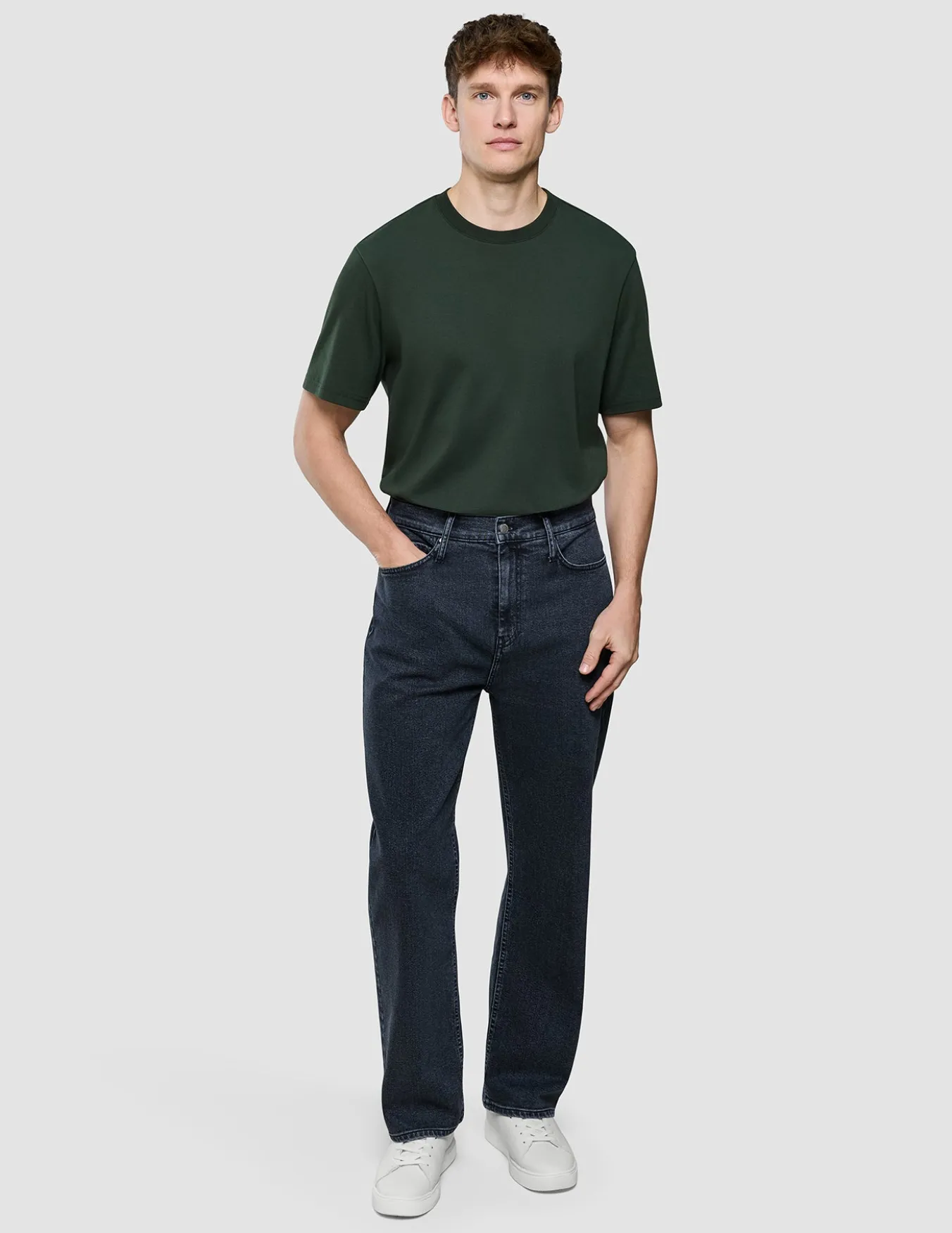 Matteo Jeans Relaxed Fit Washed Black