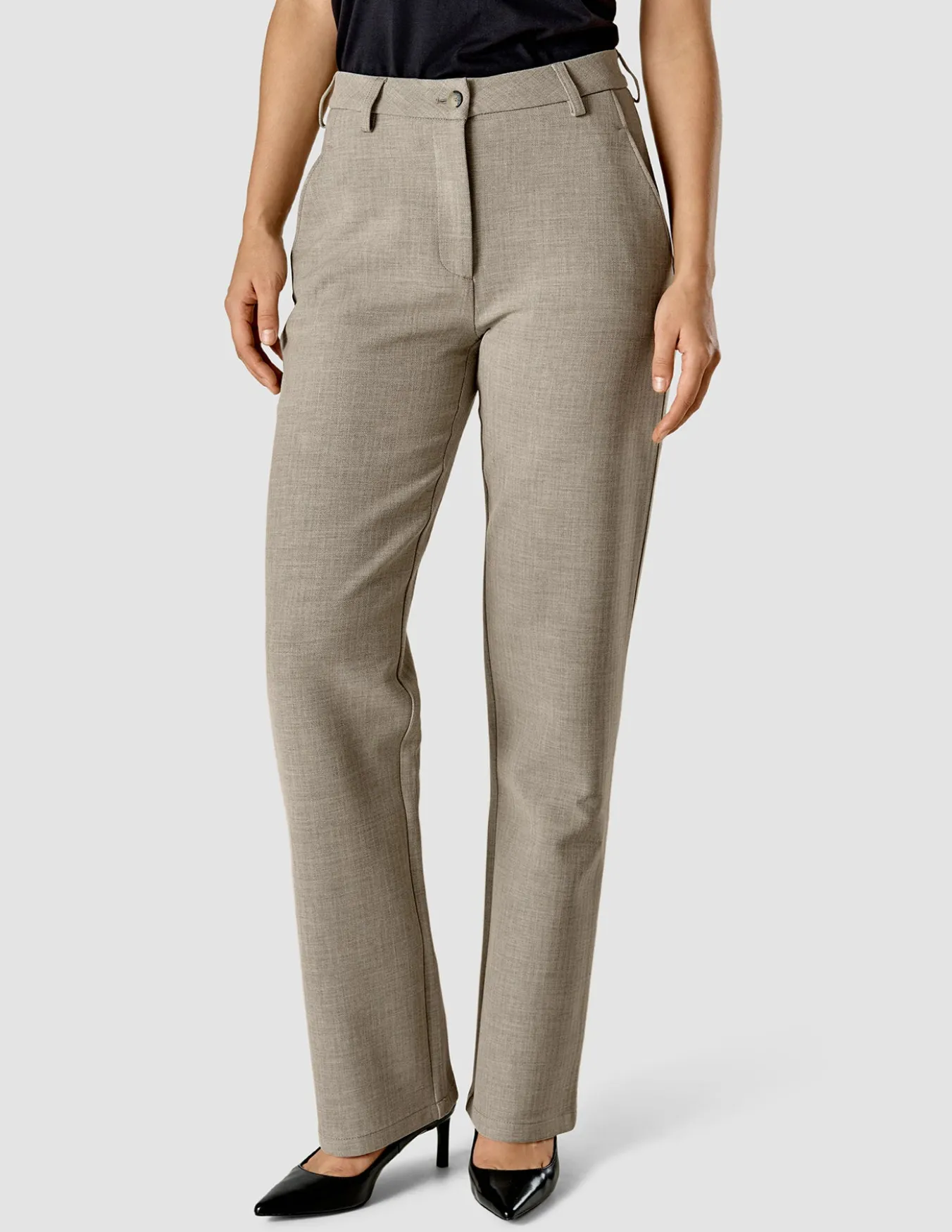 No. 1 Pants Straight Cloud Beige