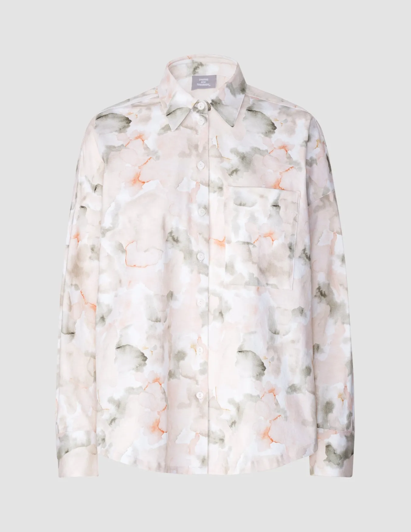 Oversized Long Sleeve Shirt Rainforest