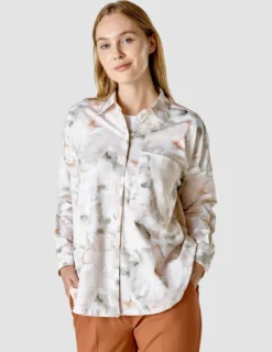 Oversized Long Sleeve Shirt Rainforest