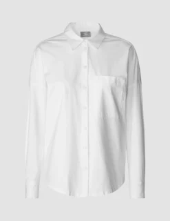 Oversized Long Sleeve Shirt White