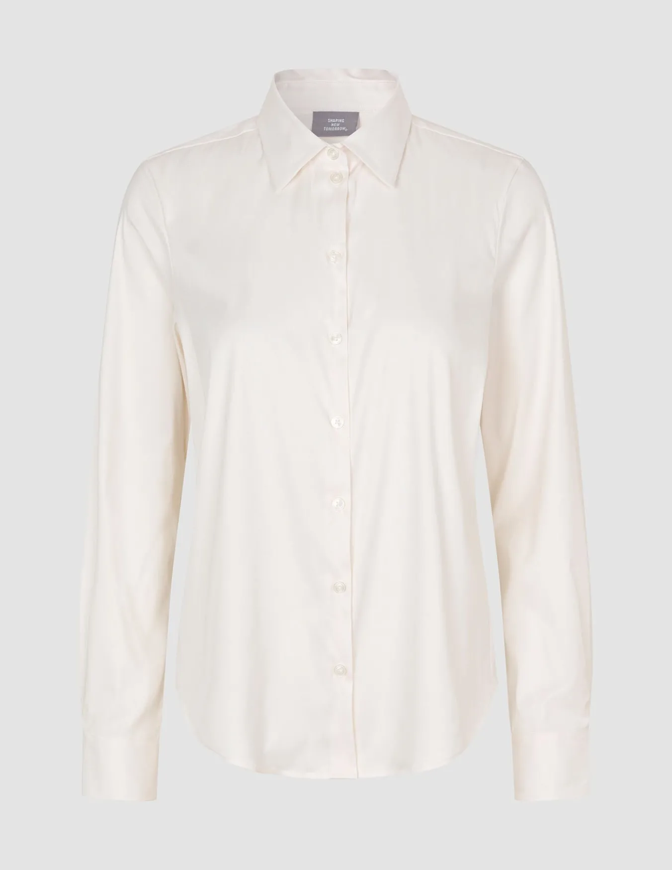 Oxford Shirt White Orchid Regular
