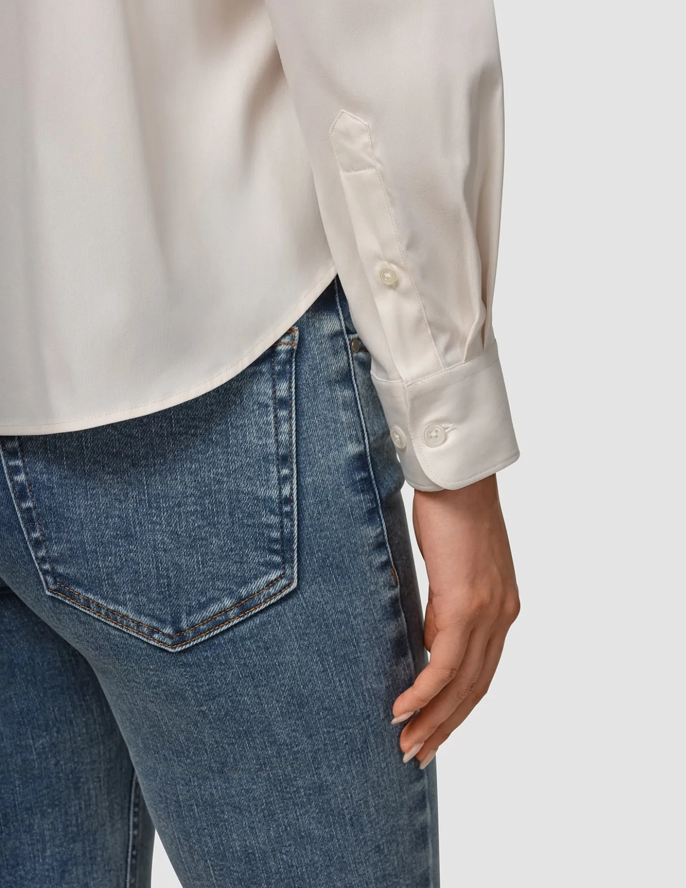 Oxford Shirt White Orchid Regular