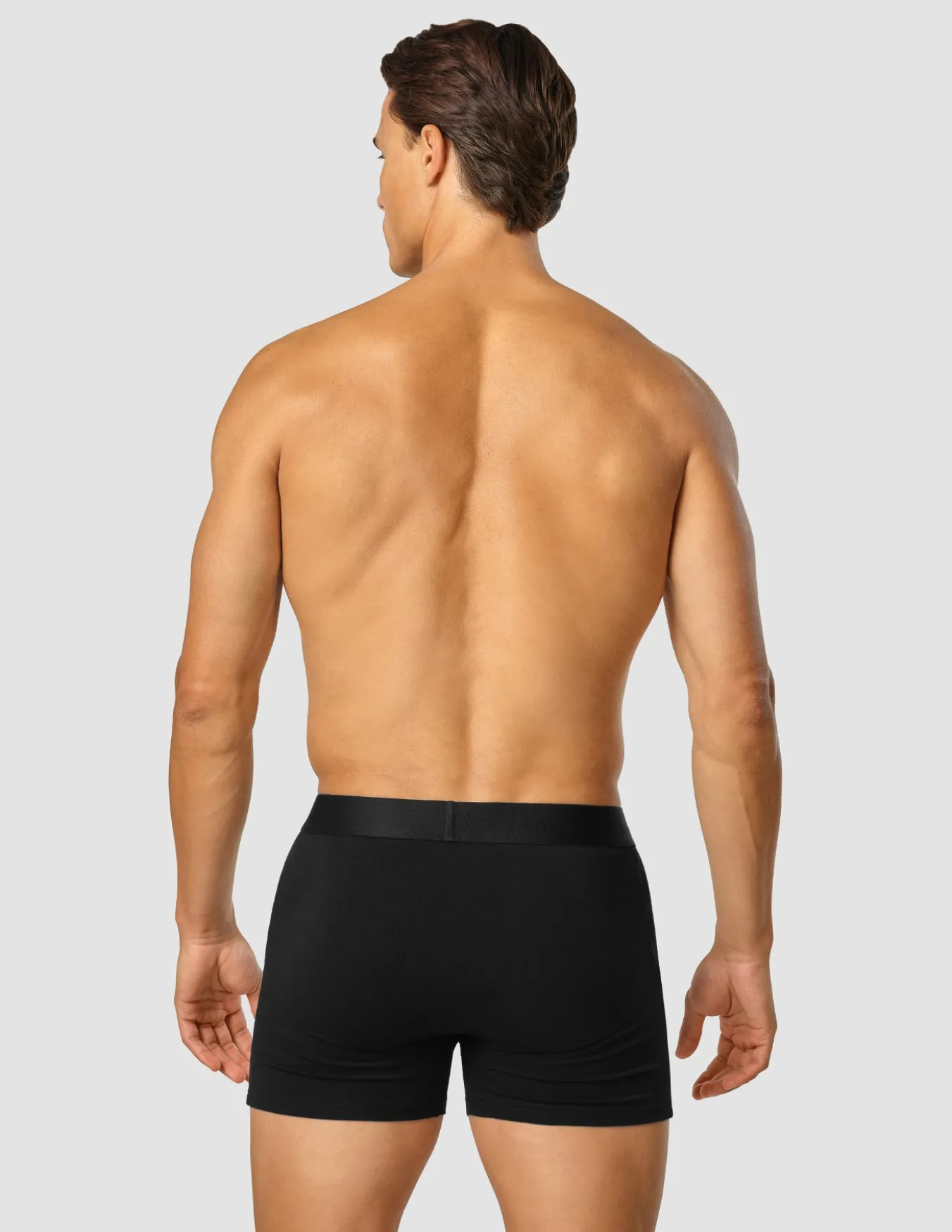2 Pack Bamboo Viscose Boxer Black