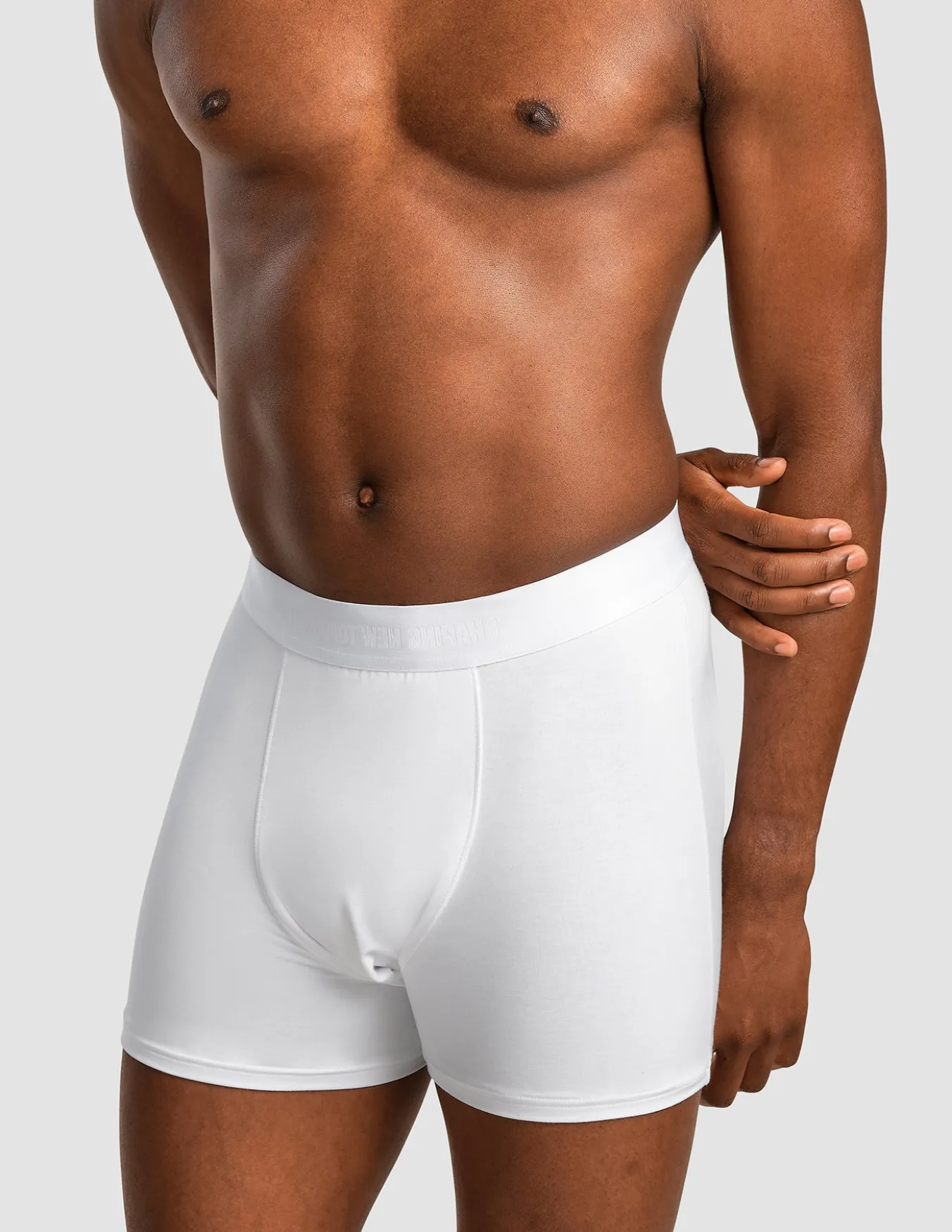 2 Pack Bamboo Viscose Boxer White
